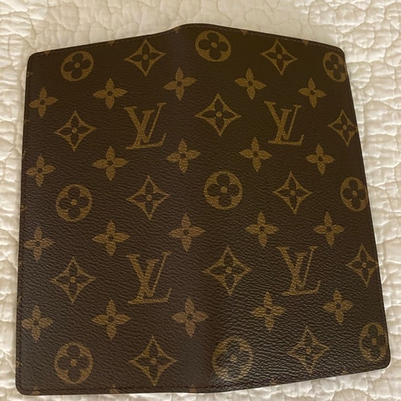 Monogram Wallet Checkbook - Picture 6 of 6